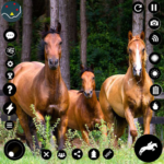 Wild Horse Family Riding Game (MOD, Unlimited Money) 1.40