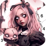 Dark, Horror Color by Number (MOD, Unlimited Money) 1.0.207