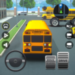 School Bus Simulator Driving (MOD, Unlimited coins) 7.0